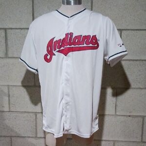 Cleveland Indians Edwin Encarnacion White Jersey Unisex Size XL